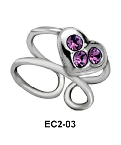 Ear Cuff Little Heart EC2-03